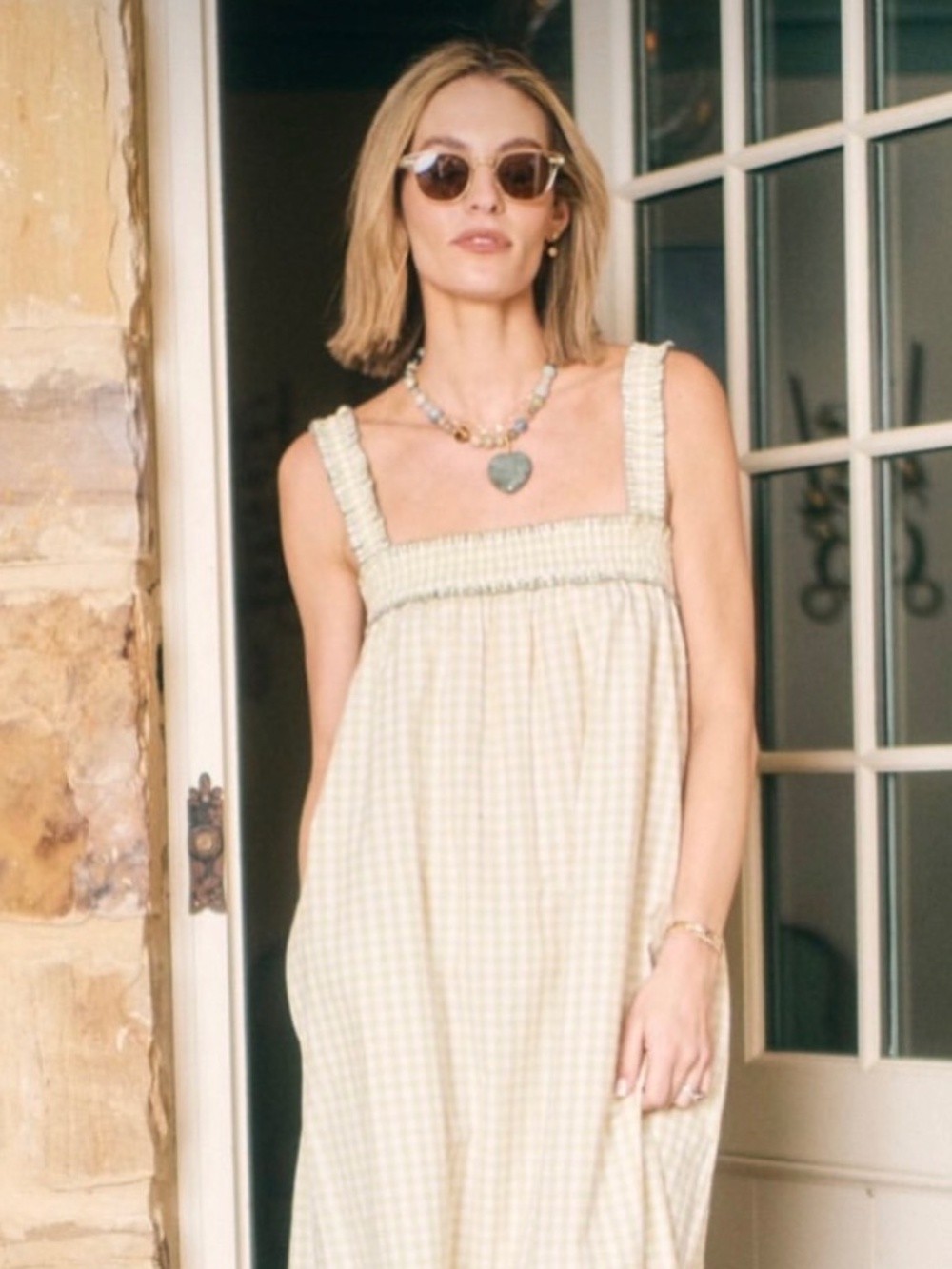 BAYBALA BLYTHE DRESS IN PEAR GREEN